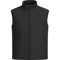 Sestri Vest Herr Svart Plus Size