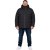 Torino Vinterjacka Herr Svart Plus Size