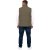 Sestri Vest Herr Grön Plus Size