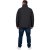 Milan Jacka Herr Svart Plus Size