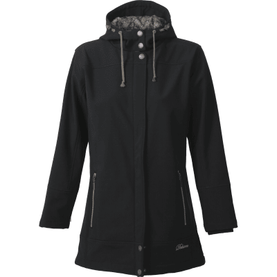 Pompei Softshellkappa Dam Svart