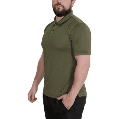 Skill Polo Funktionspiké Herr Mörkgrön