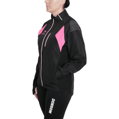 R90 Vinter Träningsjacka Dam Svart/Rosa