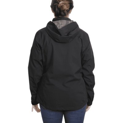 Seattle Regnjacka Dam Svart