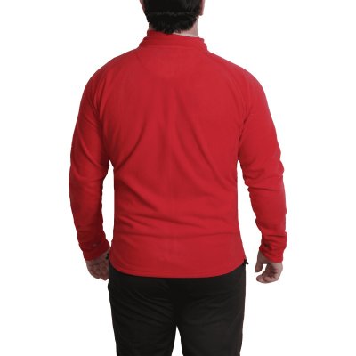 Pescara Fleecejacka Herr Röd