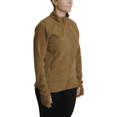 Pescara Fleecejacka Dam Brun