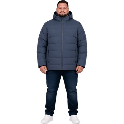 Torino Vinterjacka Herr Blågrå Plus Size