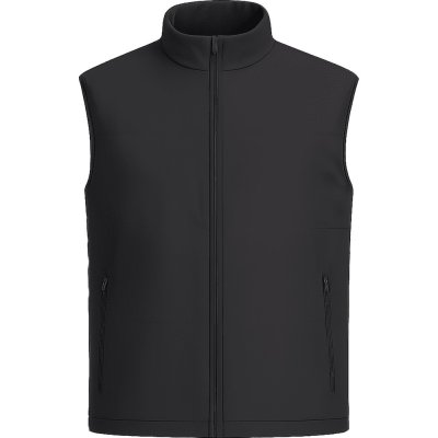 Sestri Vest Herr Svart Plus Size