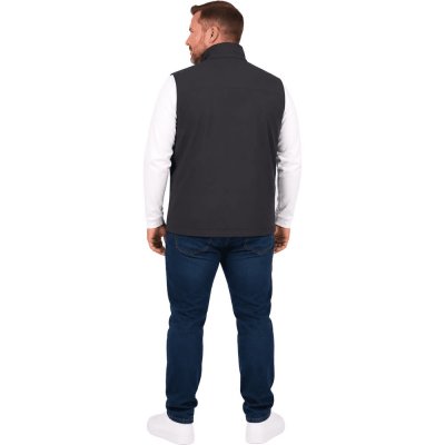 Sestri Vest Herr Svart Plus Size