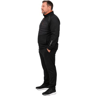 R90 Inverno Jacka Man Svart Plus Size
