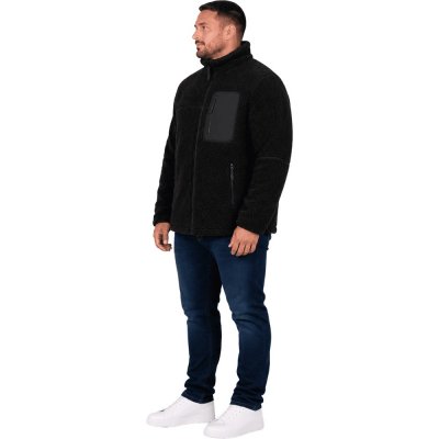 Parma Jacka Herr Svart Plus Size