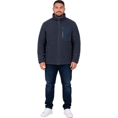 Parma Jacka Herr Blågrå Plus Size