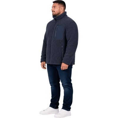 Parma Jacka Herr Blågrå Plus Size